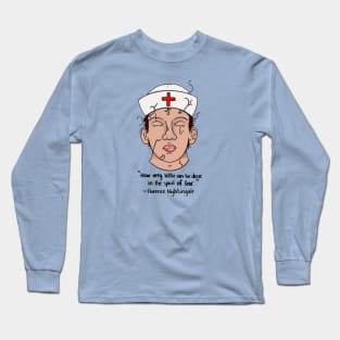 Nurse Statue Healt Long Sleeve T-Shirt